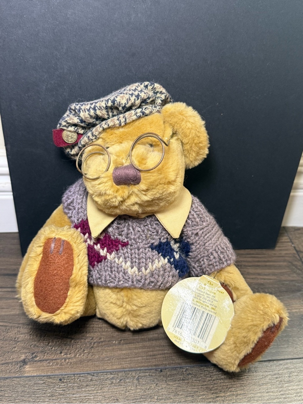 Vintage 1996 Sherwood Bear Brass Button Bear Collection by Pickford Bears NWT